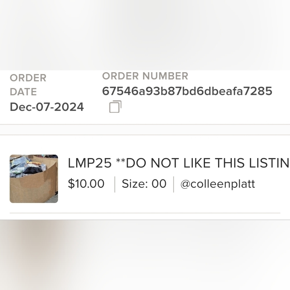 Just for for colleenplatt $10